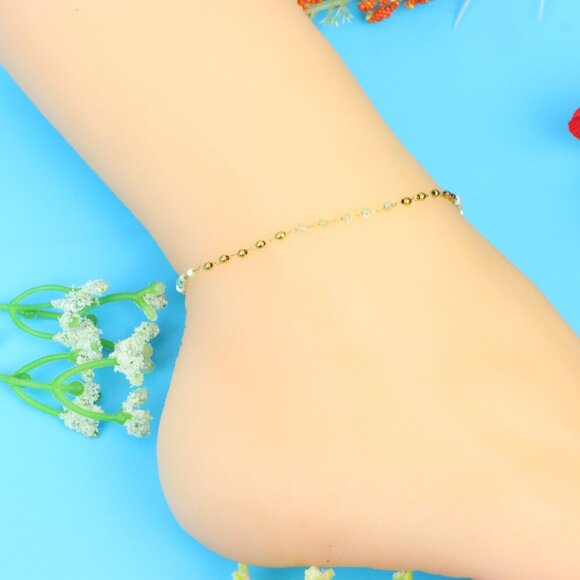 Elegant Handmade Anklet – Perfect for Women & Girls | Ideal Gift Option, DYC1385 - Picture 2 of 8